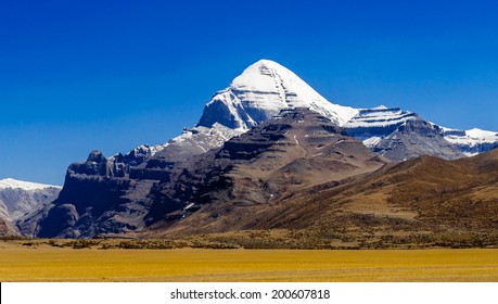 Tibet. Mount Kailash. South face.