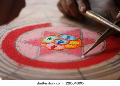 Tibetan MAndala Creation