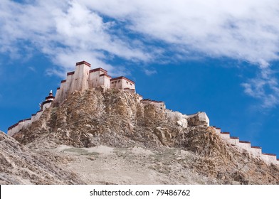 Tibetan Monastery On Hilltop (Gyantse)