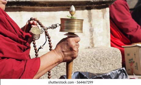 Tibetan Prayer Wheel