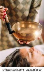 Tibetan Singing Bowl In Sound Healing Therapy