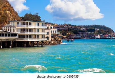 Tiburon, California Waterfront On The San Francisco Bay