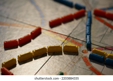 Ticket To Ride Game Board 