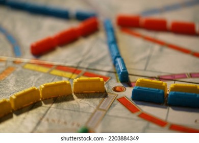 Ticket To Ride Game Board 