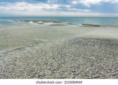 Tidal Flats On North Beach  Tybee Island, Georgia, USA