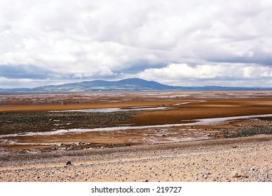 Tide Out On Solway Firth, Cumbria