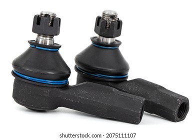 Tie rod end, steering tie rod end, car spare parts, isolated on white background - Shutterstock ID 2075111107