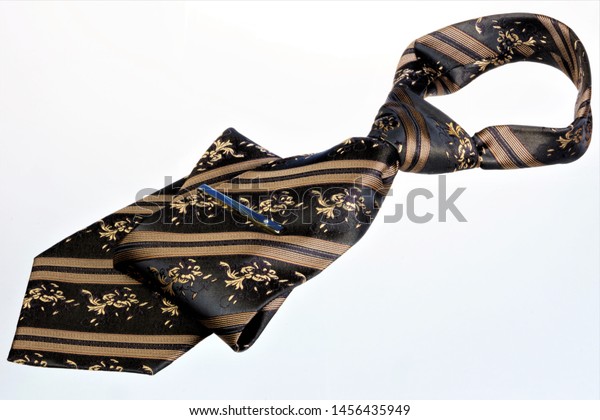 Tie Wardrobe Men Decoration Accessory Businessman Stock Photo