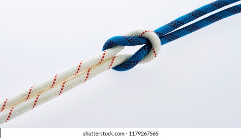 Tied Rope Together A Knot.