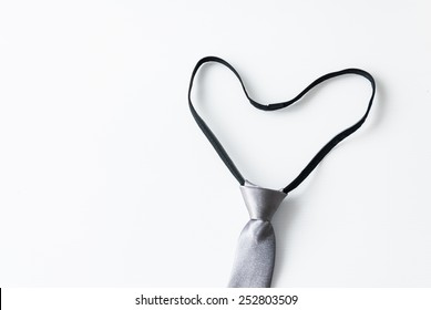 ties on white background show meaning is valentine or love working or i love my job 
i love business 