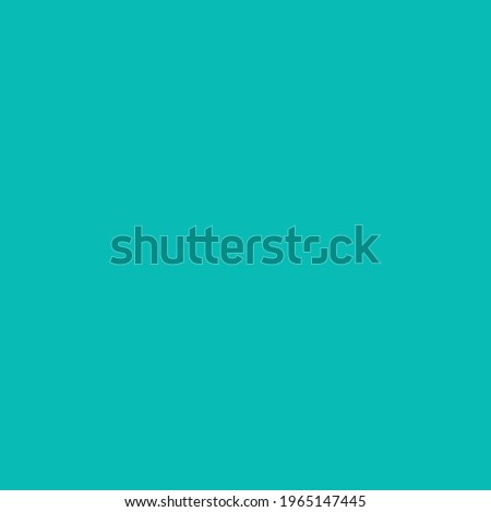 Tiffany blue. Solid color. Background. Plain color background. Empty space background. Copy space.