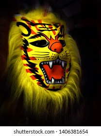 Tiger Mask At Local Market Ooty Tamil Nadu India