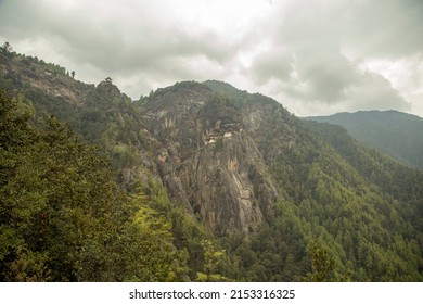 Tiger Nest, Upper Paro Valley In Bhutan