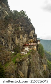 Tiger Nest, Upper Paro Valley In Bhutan