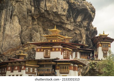 Tiger Nest, Upper Paro Valley In Bhutan