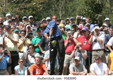 Tiger Woods At  Augusta Masters Of Golf 2006, Georgia,