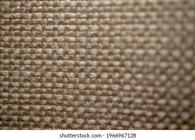 Tightly Woven Canvas Fabric Texture. Macro Woven Texture.