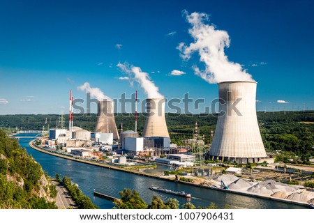 Tihange Nuclear Power Station in Belgium