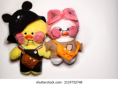 Tik Tok Duck .Popular Stuffed Toy Meme Duck With Glasses