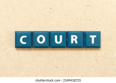 5 letter words with court