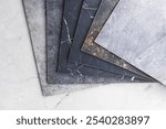 Tile of factory manufacturing porcelain stoneware panels cut to size.