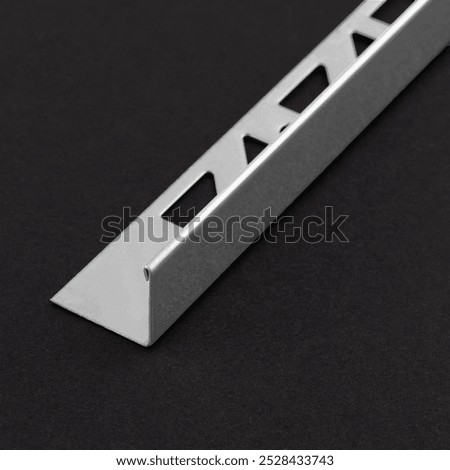Tile profile, angle profile, edge profile made of stainless steel 