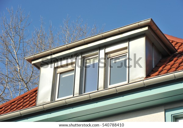 Tiled Roof Dormer Windows Stock Photo Edit Now 540788410