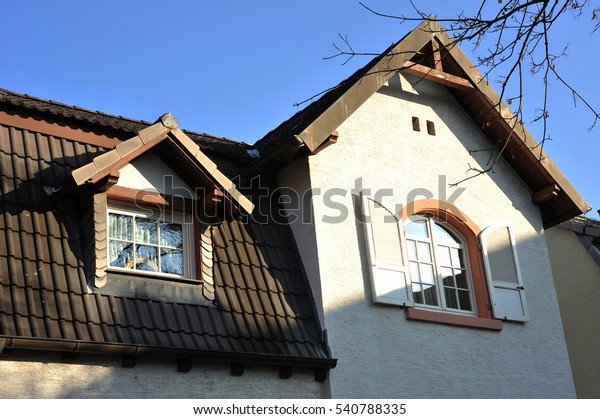 Tiled Roof Gable Dormer Window Stock Photo Edit Now 540788335