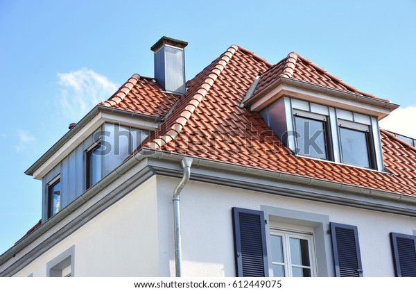 Tiled Roof New Renovated Dormer Window Stock Photo Edit Now