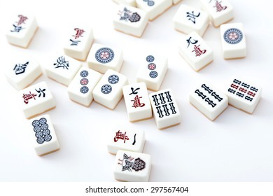 Tiles Mahjong Board Game Stock Photo (Edit Now) 297567404