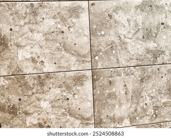 The tiles on the floor are shiny. Background, texture. Shiny Tiled Floor in Indoor Setting. Glossy surface reflects light on polished tiles - Powered by Shutterstock