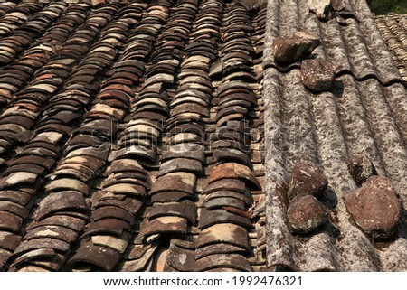 Similar – Image, Stock Photo #A# Roof growth Esthetic