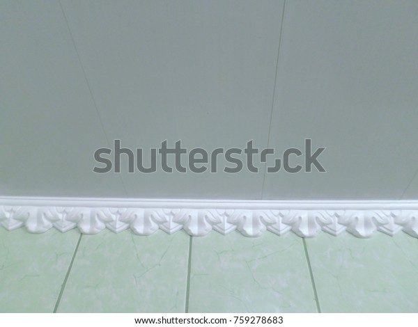 Tiles On Wall Ceiling Made Plastic Royalty Free Stock Image