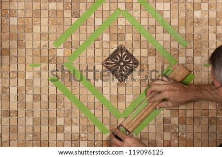 Tiling backsplash