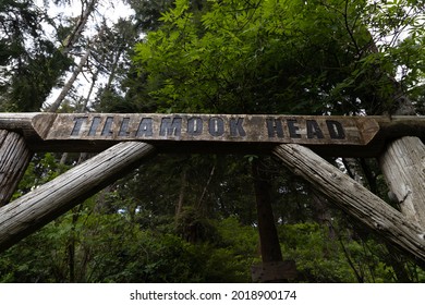 Tillamook Trailhead Sign In Oregon