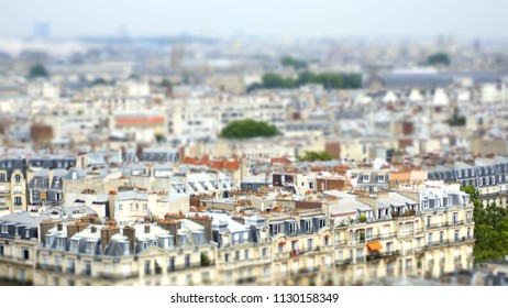 Tilt Shift Paris Panorama