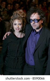 Tim Burton With Helena Bonham Carter