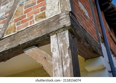 Timber Framing On A House