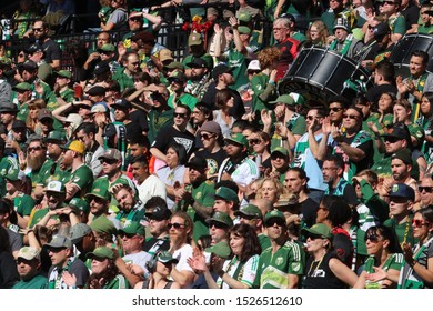 Timbers Army At Providence Park In Portland,OR/USA Oct. 6,2019.