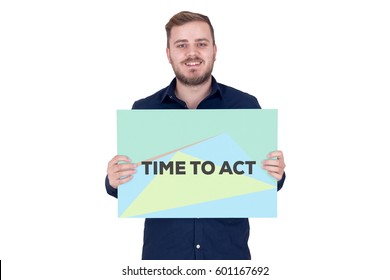 TIME TO ACT CONCEPT