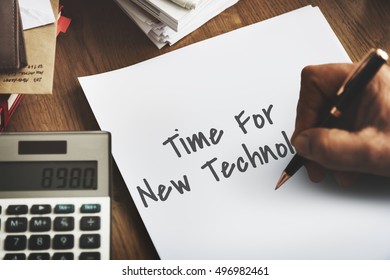 Time For Action Change Concept