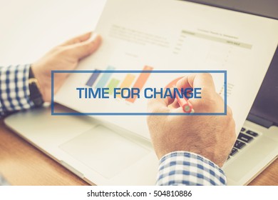 TIME FOR CHANGE CONCEPT