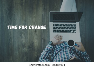 TIME FOR CHANGE CONCEPT