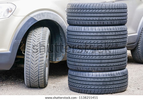 time\
to change winter tires to summer tires, new tire\
kit