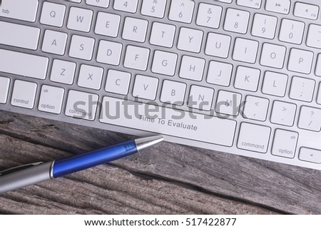 Time To Evaluate - Business Concept