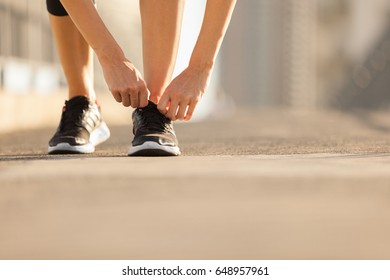 Time to go running and exercise.  - Shutterstock ID 648957961