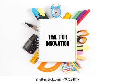 TIME FOR INNOVATION concept