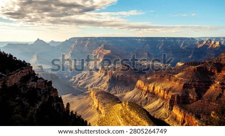Time Lapse Beautiful Clouds Moving in canyon weather water erosion. of mountain Zion National Park Utah US Aerial view of the amazing Side aerial