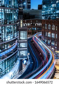 Time Lapse City Traffic Lights Effect