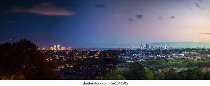 Time Lapse Panorama Of London